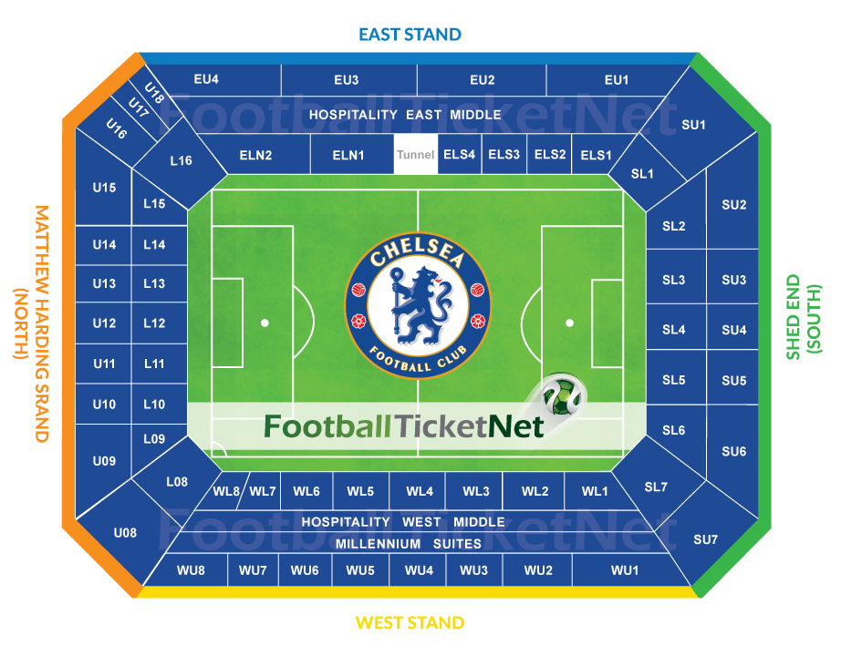 Chelsea Fc Seating Plan